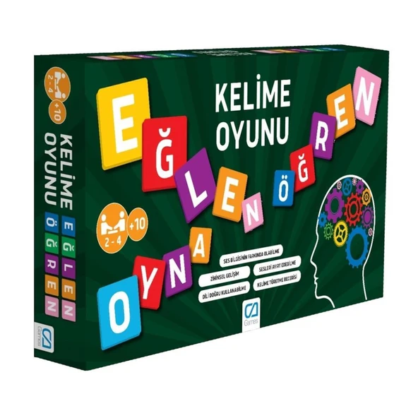 Ca Games Kelime Oyunu Eğitici ve Öğretici Kutu Oyunu ürün görseli 1