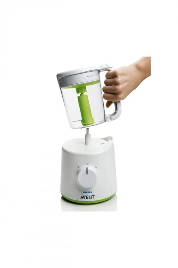 Philips Avent SCF870/22 2'si 1 Arada Wasabi Blender ve Buharlı Pişirici - 2