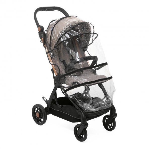 CHICCO ONE4EVER STROLLER DESERT TAUPE - 2