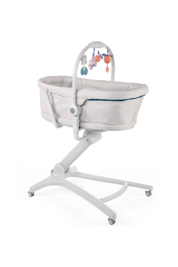 CHICCO Baby Hug 4 In1 Ana Kucağı Beşik Glacıal krem