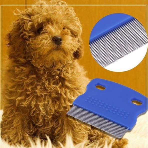 Evcil Hayvan Bit Tarağı Kedi Köpek Bit Ve Pire Temizleme Tarağı - 3