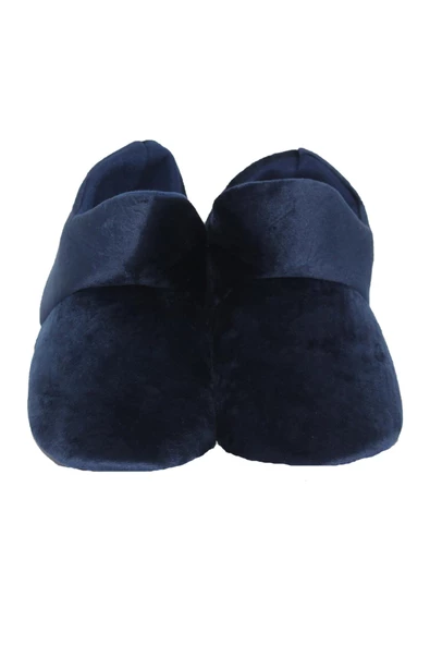 Gezer Lacivert Kışlık Ev İçi Panduf - Resim 2