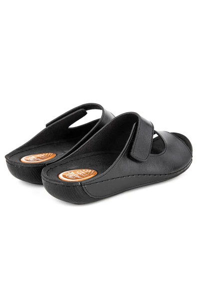 Muya Nias Anatomik Taban Jel Destekli Topuk Dikeni Dört Mevsim Kadın Terlik - Resim 11