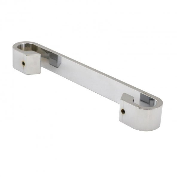 Nobel Barida Kulp (Mobilya Dolap Kapak Çekmece Kulpu Krom Metal 128 mm - Resim 5