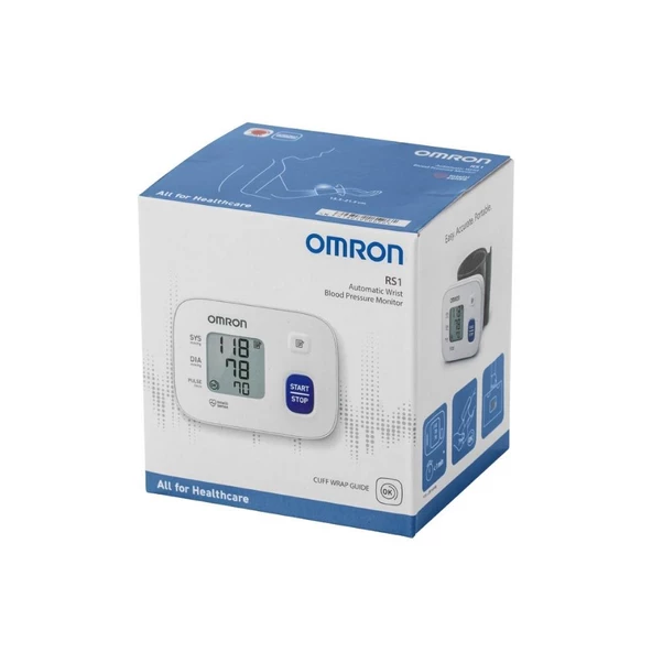 Omron RS1 (HEM-6160-E) Bilekten Ölçer Elektronik Tansiyon Aleti