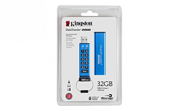 Kingston DTXS-256GB 256GB Portable USB 3.2 Gen1 DataTraveler ExodiaS (Black-Orange) Flash Bellek - 2
