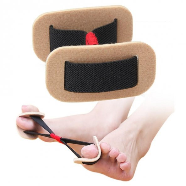3B Trend Ayak Baş Parmak Egzersiz Lastiği Ayak Baş Parmak Kemik Bunyon Koruyucu Önleyici Alet - 2