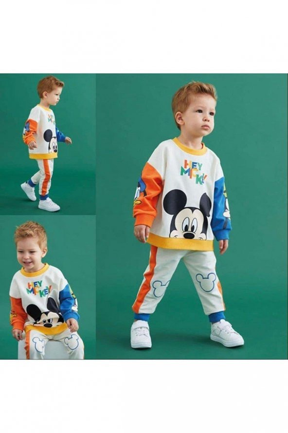 Erkek Çocuk Mickey Mouse Eşofman Takımı 2245