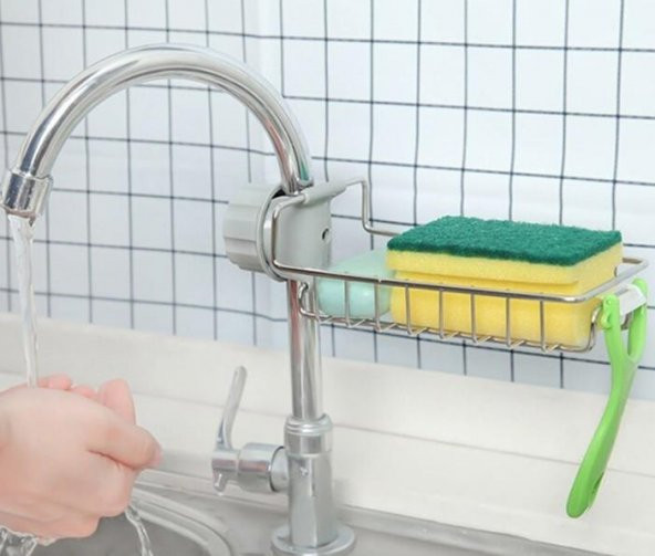 3B Trend Mutfak ve Banyo Organizer Demir Raf Tek Kat - 4