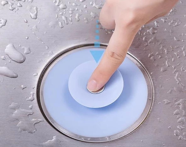 Küvet Lavabo Banyo Tıkacı Süzgeci Gider Tıkacı Tıkaç Evye Tıpa - 3