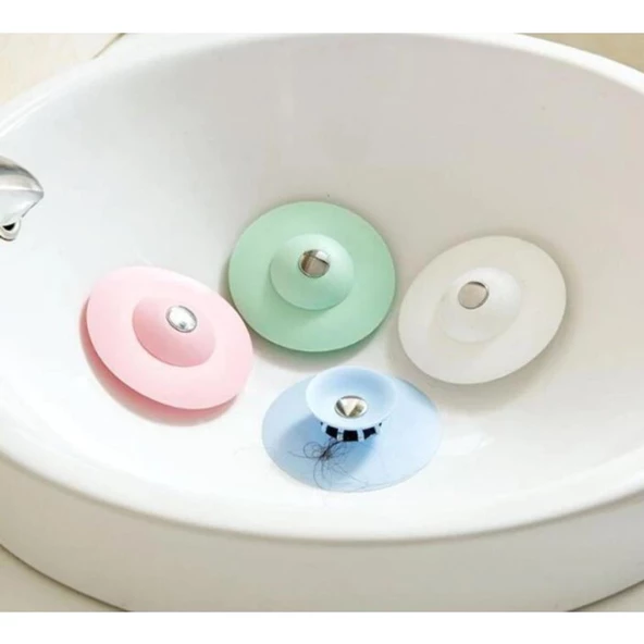 3B Trend Küvet Lavabo Banyo Tıkacı Süzgeci Gider Tıkacı Tıkaç Evye Tıpa - 8