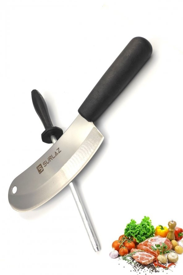SürLaz Zırh Bıçak Soğan Satırı Bileme Masatlı Set