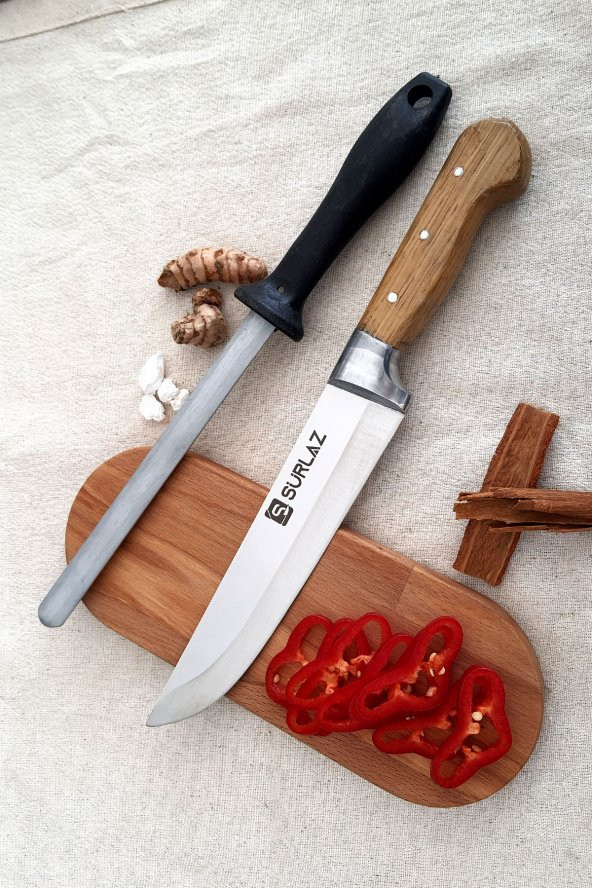 SürLaz Handmade Kasap Bıçak Seti 2 Parça
