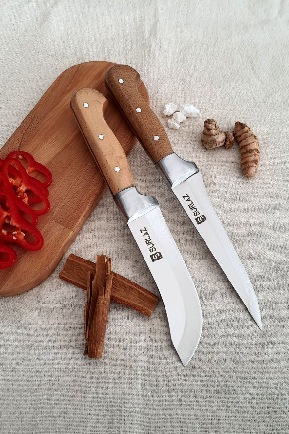 SürLaz Handmade Et Bıçak Seti 2Li Bıçak Seti - 2