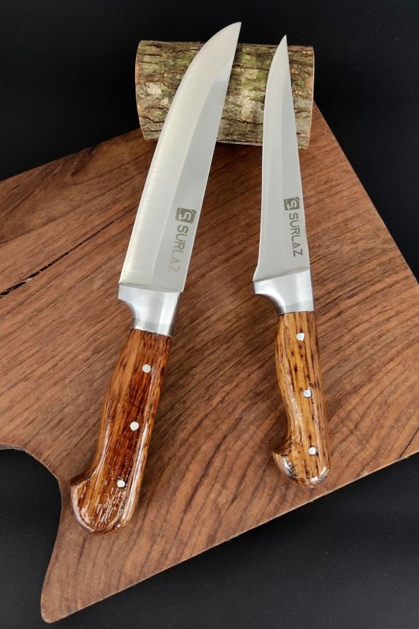 SürLaz Et Bıçak Seti 2 Parça S-2 Handmade