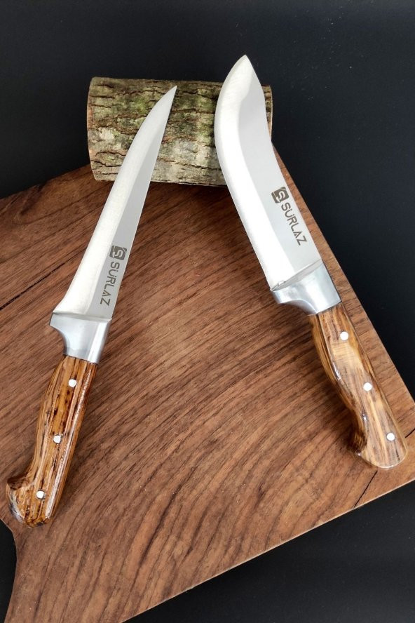 SürLaz Bıçak Seti 2 Parça Handmade Y-S
