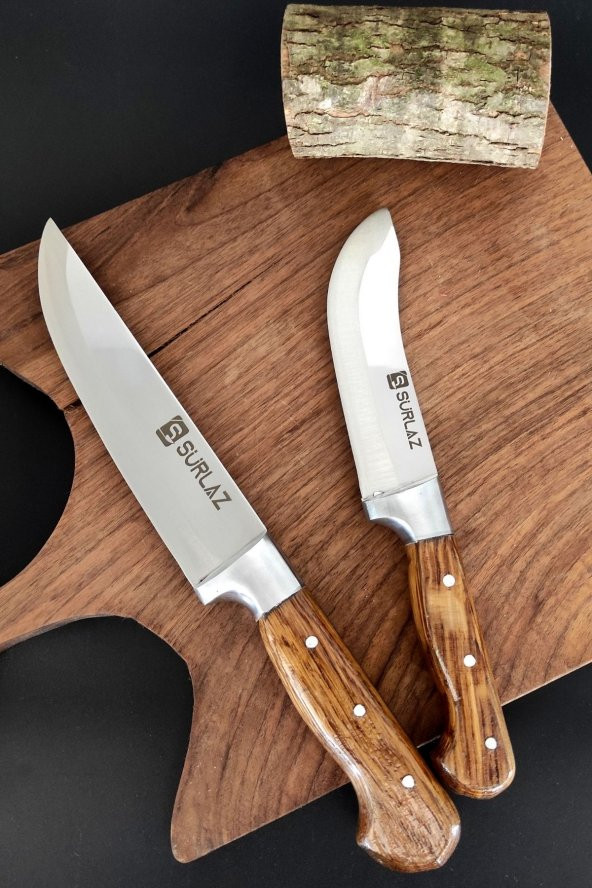 SürLaz Mutfak Bıçak Seti 2 Parça Handmade Y-2