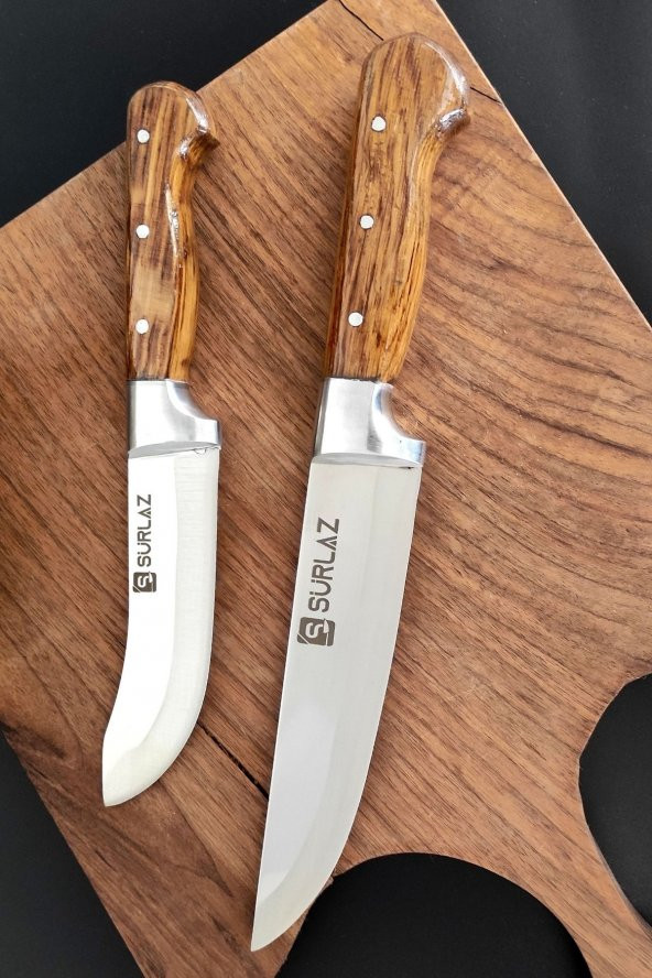 SürLaz Mutfak Bıçak Seti 2 Parça Handmade Y-2 - 4