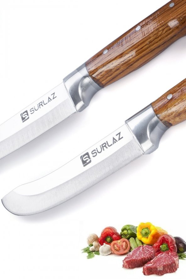 SürLaz Kasap Bıçak Seti 2 Parça Kurban Bıçak Seti - 2