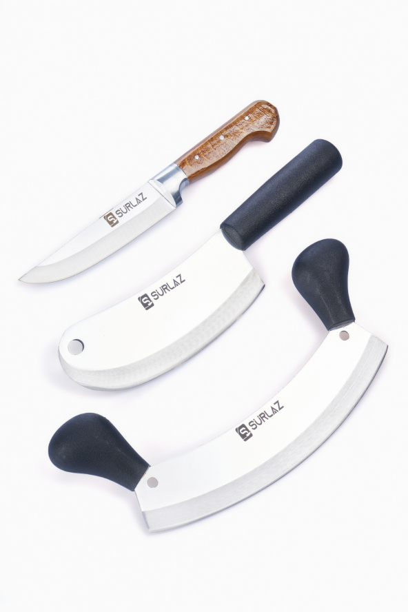 SürLaz Elit Mutfak Bıçak Zırh Seti 3 Parça
