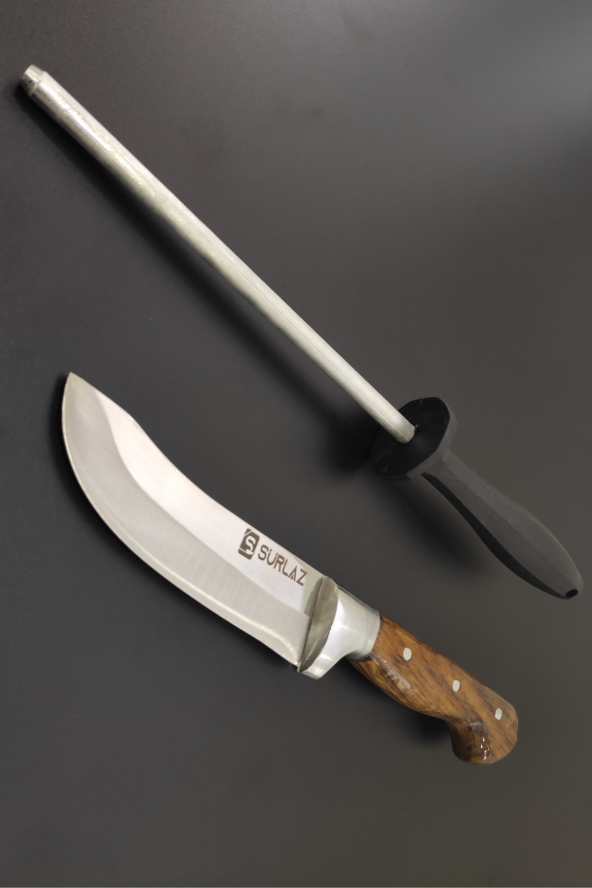 SürLaz Mutfak Yüzme Bıçağı 24 cm Ultra Keskin Bıçak Bileme Masat Hediye