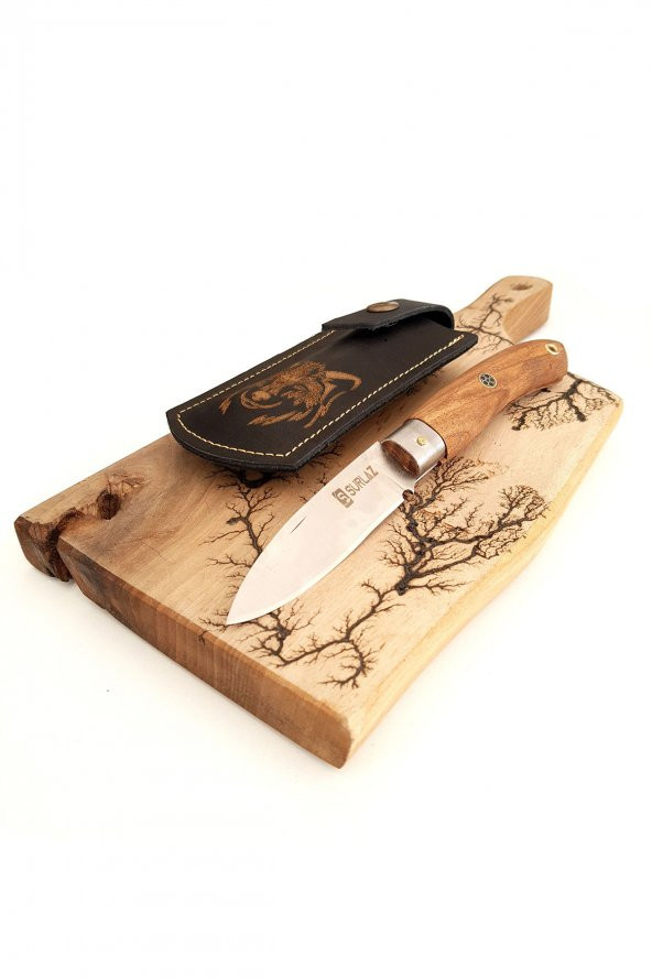 SürLaz Outdoor Bıçak Çakı Kamp Bıçağı Mutfak Bıçak Kılıf Hediyeli - Resim 3