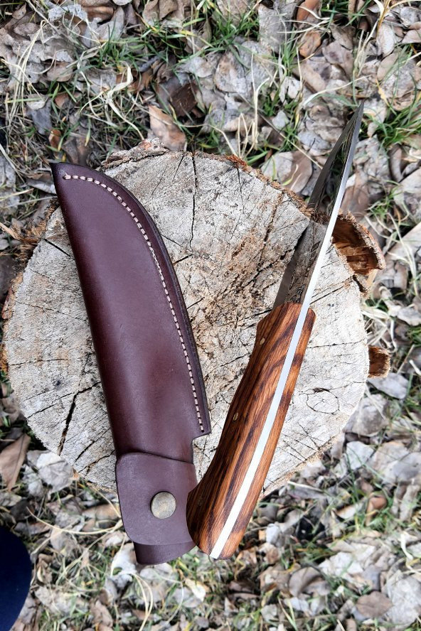SürLaz Outdoor Bıçak El Yapımı Kamp Bıçağı 27 cm - 3