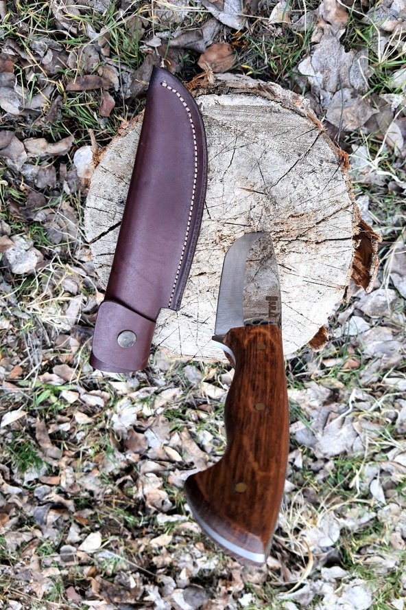 SürLaz Kamp Bıçağı Outdoor Bıçak El Yapımı Kılıflı Bıçak - 4