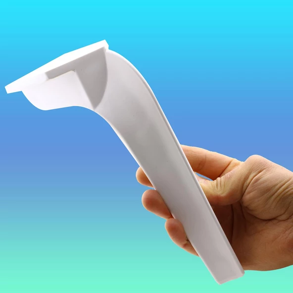 Repla Lüks Mobilya Kanepe Tv Ünitesi Konsol Koltuk Ayağı 19 Cm Beyaz Ayakları - Resim 6