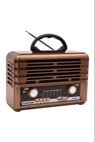 Everton RT-812  Bluetooth-USB-SD-FM Nostaljik Radyo