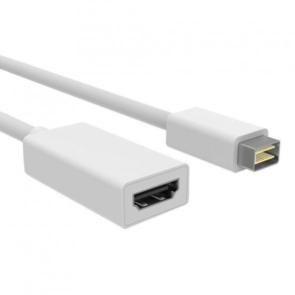 Mini DVI To Dişi HDMI Çevirici Dönüştürücü Kablo Adaptörü - 8