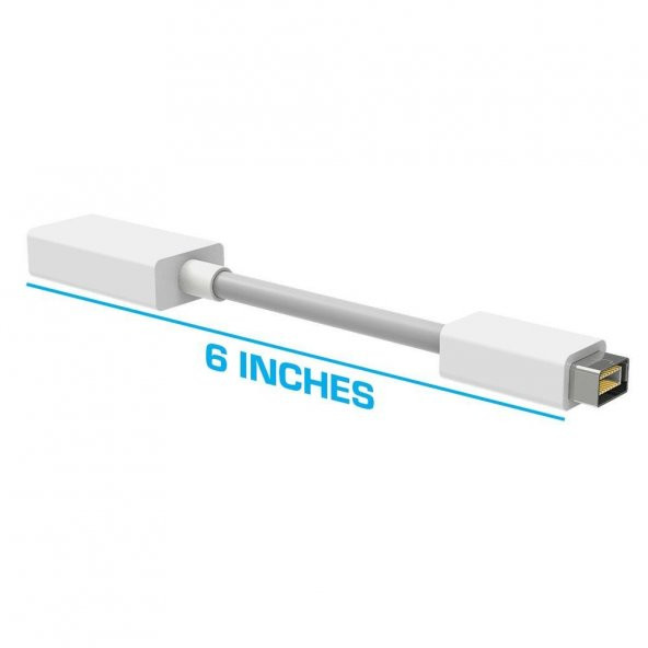 Mini DVI To Dişi HDMI Çevirici Dönüştürücü Kablo Adaptörü - 9