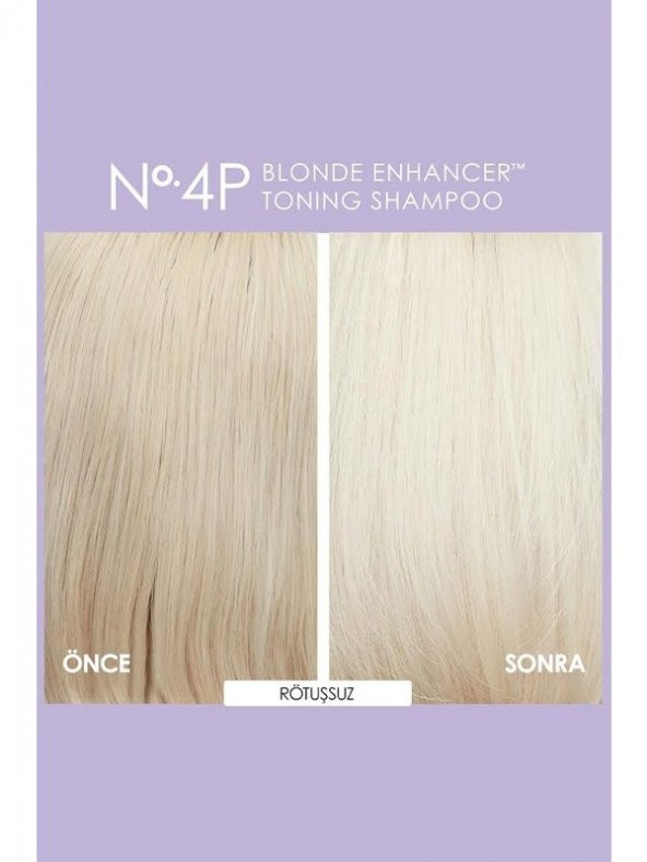 OLAPLEX Nº.4P Blonde Enhancer Toning Shampoo - Sarı Saçlara Özel Renk Koruyucu Şampuan - 250 ML - 2