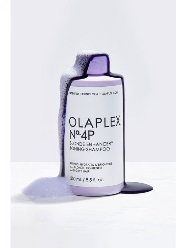 OLAPLEX Nº.4P Blonde Enhancer Toning Shampoo - Sarı Saçlara Özel Renk Koruyucu Şampuan - 250 ML