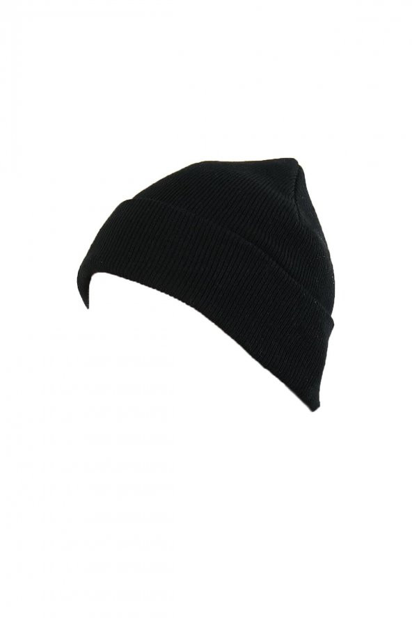 Erkek Bayan Katlamalı Bere Şapka Kışlık Unisex - 7