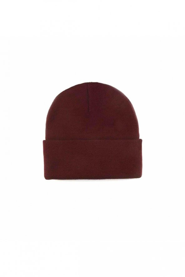 Erkek Bayan Katlamalı Bere Şapka Kışlık Unisex - 10