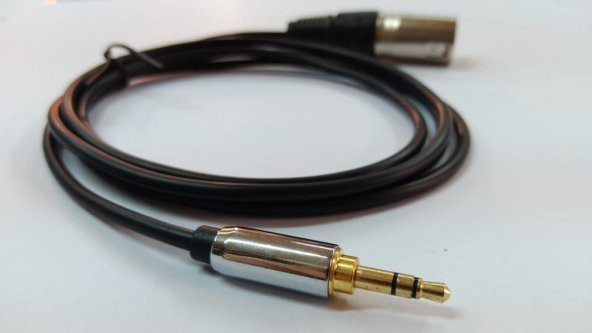 3.5 mm Stereo to XLR Erkek Kablo 1.5 Metre - 2