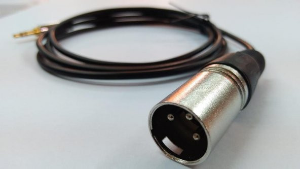 3.5 mm Stereo to XLR Erkek Kablo 1.5 Metre - 3
