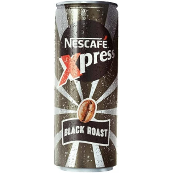 Nescafe xpress black 250 ml 24 adet