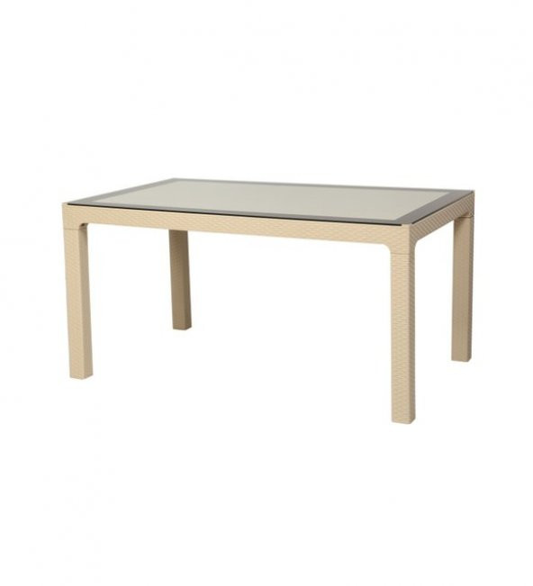 DOGANT  80X140 CAMLI RATTAN  MASA  KREM