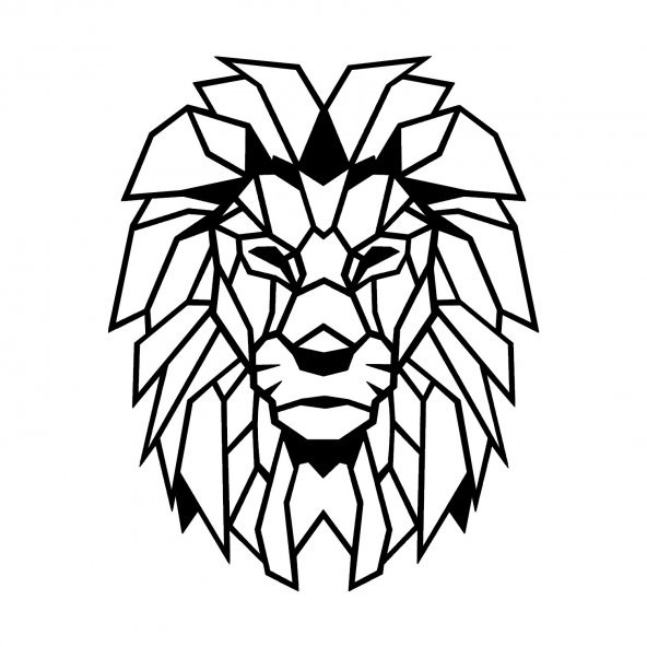3M  - METAL ASLAN KAFASI /DUVAR DEKORU /DUVAR OBJESİ /  98 X 120