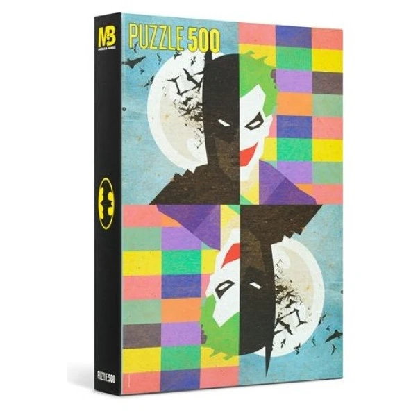 Mabbels Batman Vs Joker 500 Parça Puzzle