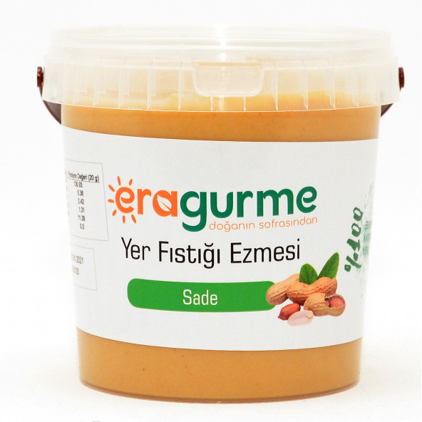 Sade Yer Fıstığı Ezmesi -1 KG-