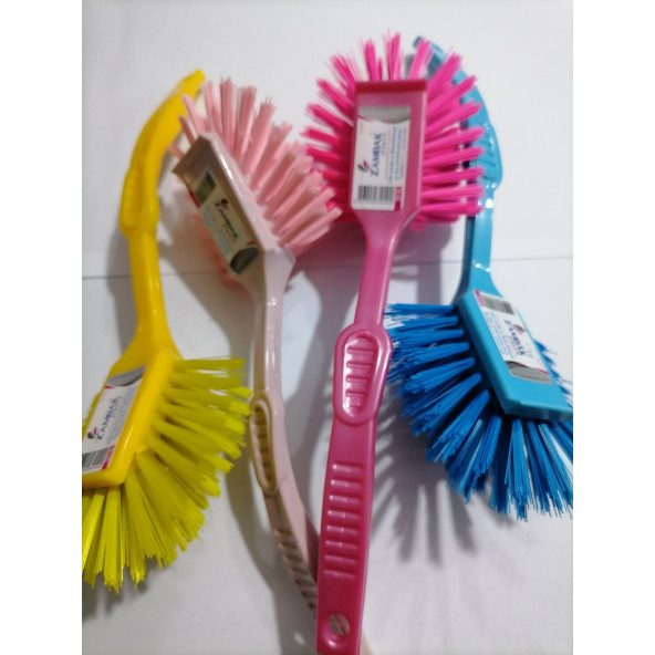 Zambak Lüx Lavabo ve Bulaşık Fırçası ZP 149