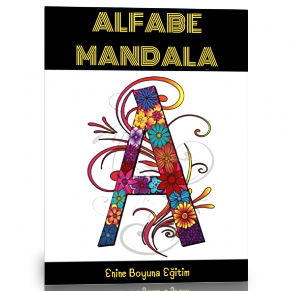 Alfabe Mandala Boyama Kitabı (Herkes İçin)