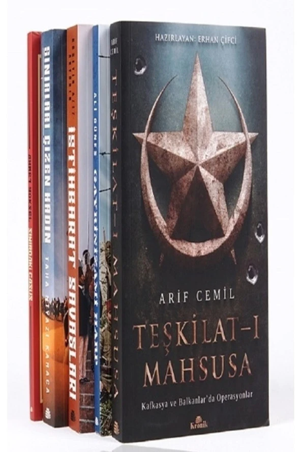 Gizli Teşkilatlar Seti 5 Kitap Takım