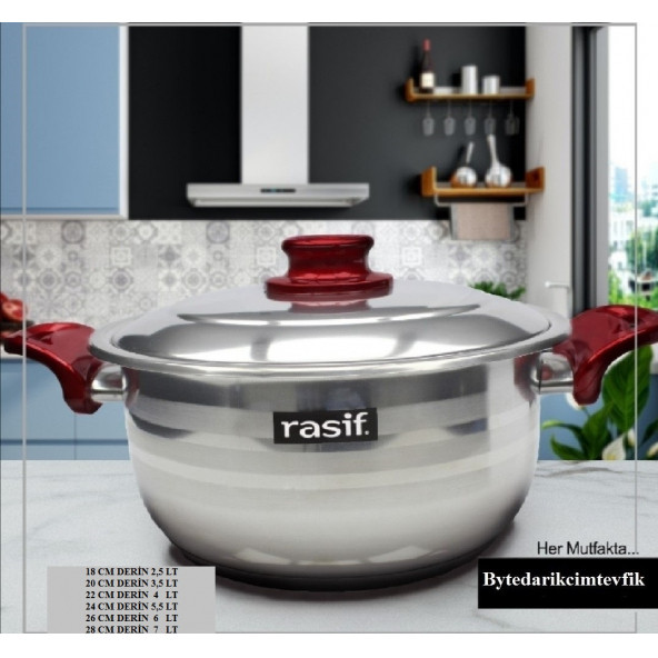 RASİF 26 CM DERİN TENCERE - 2
