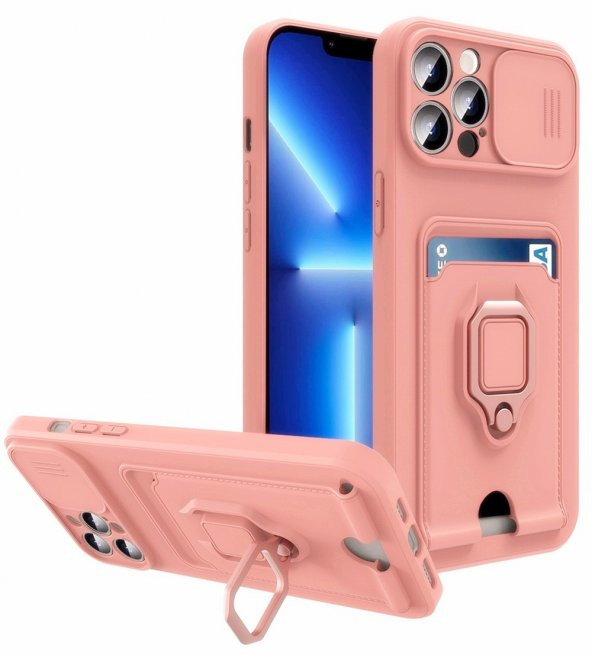 iPhone 14 Pro Kılıf Zuma Kartvizitli İpli Silikon Kılıf - Resim 5