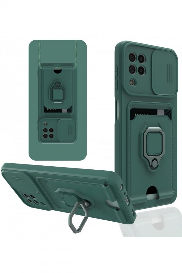 Samsung Galaxy M32 Kılıf Zuma Kartvizitli İpli Silikon Kılıf - Resim 6