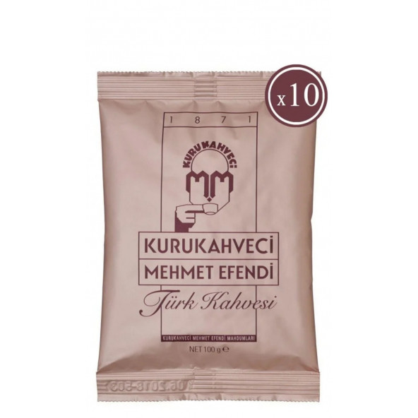 Mehmet Efendi Türk Kahvesi 100 gr x 10 Adet